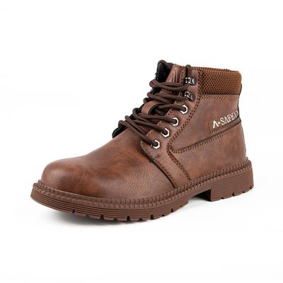 Hot Selling Industrial Custom Made Anti-slip Anti-puncture Breathable Steel Toe Work Rubber Safety Boots Safety Shoes