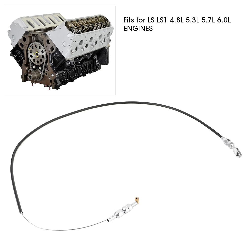 Cablu de accelerație din oțel inoxidabil 36 inch Piese auto potrivite pentru motoarele Chevy LS LS1 4.8L 5.3L 5.7L 6.0L