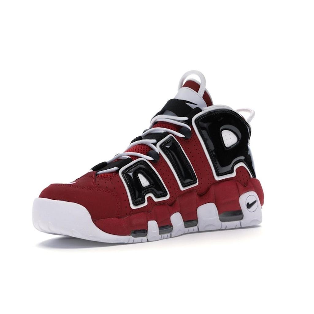 Nike Air More Uptempo Bulls Hoops Pack Pánské tenisky Varsity-Red Black-White 921948-600
