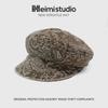 25 Early Autumn New Soft Top Newsboy Hat Female Personality Sunshade Casual Fashion Show Face Small Hat Trend