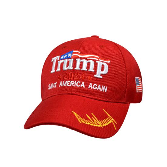 Unisex kšiltovka Trump 2024 Letter výšivka Krém na opalování s dlouhou krempou Anti-UV Nastavitelná dírka do culíku Venkovní čepice