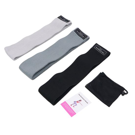 1/3 Peças Banda de Resistência Glúteos Construção de Quadril Booty Band Homens Mulheres Yoga Treino Pernas Coxas Faixa Elástica de Exercício Faixa de Treino de Alongamento