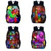 Garten Of Banban 3 40cm Cute And Colorful Cartoon Print Nylon Backpack For Boys And Girls Ideal For School