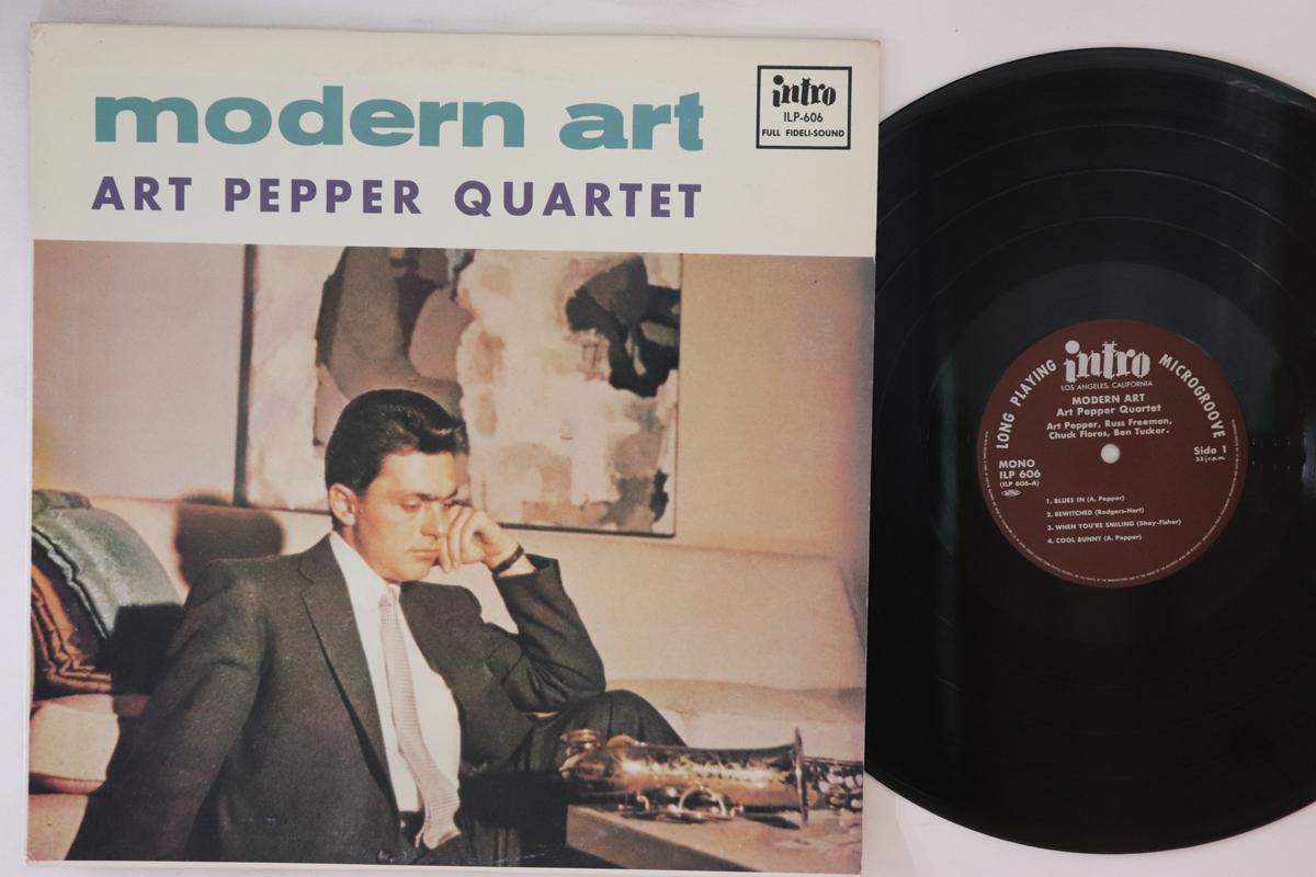 

LP Record ART PEPPER - Modern Art ILP606 INTRO 1979 Japan Jazz Used