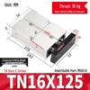 TDA Double-Axis Double-Rod Large Thrust Cylinder - Sizes: 10/16/20/25/32/40/50mm X 20/50/75mm