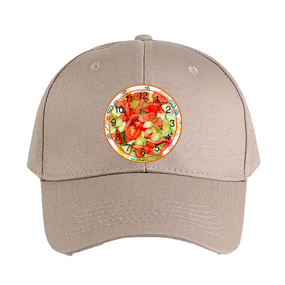 Time for a Salad Woman Man Baseball Cap Adult Adjustable with Curved Brim Hiking Fishing Hat Sun Protection Sun Hat Duckbill Cap