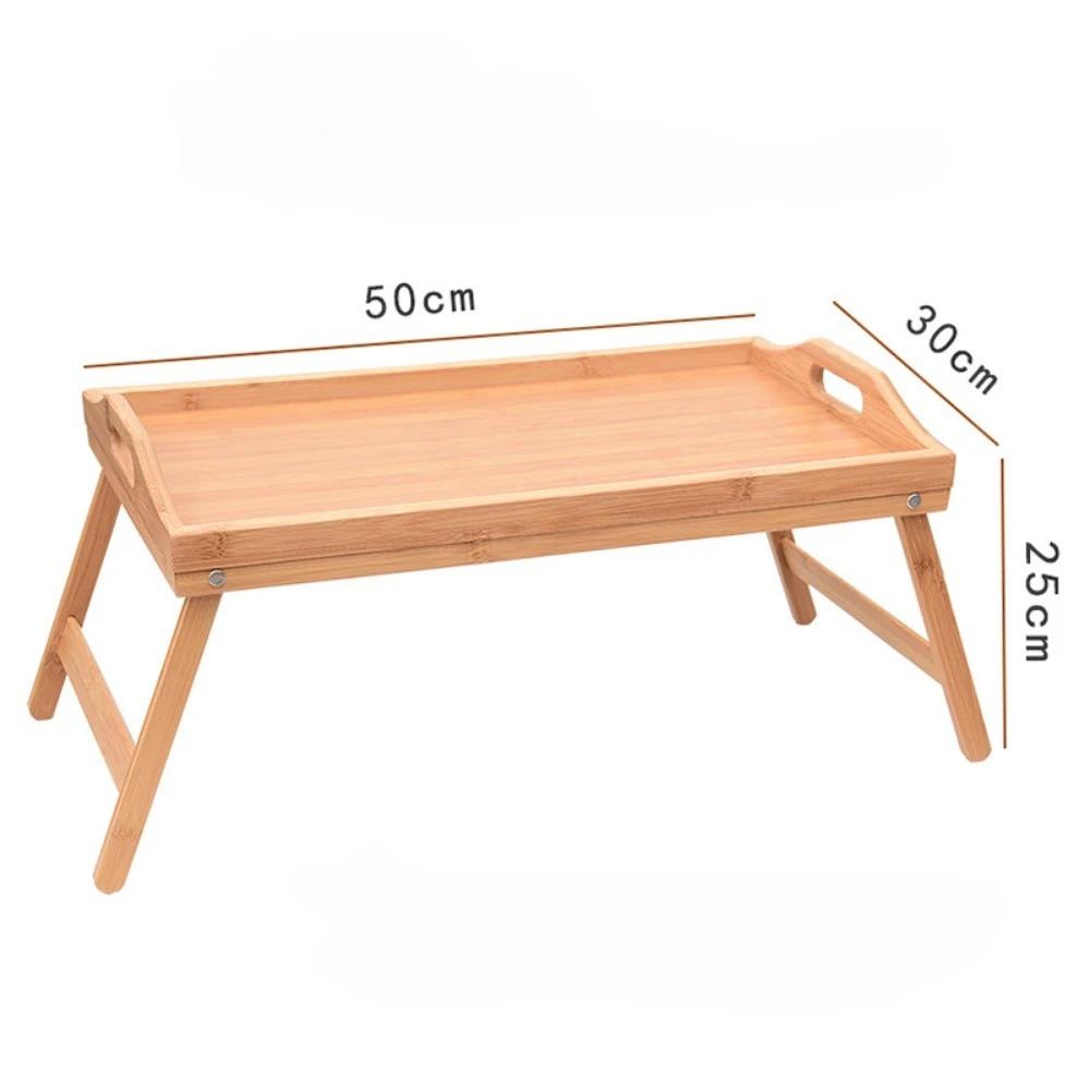 Bed Table Tray With Folding Legs Wood Bed Trays Laptop Holders Breakfast Tray For Eating Beds Tables For Eat On Couch Working
