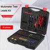 92Pcs/Set Car Multimeter Test Leads Kit Multi Function Electrical Relay Tester Probe Set Auto Diagnostic Tools 12V 24V