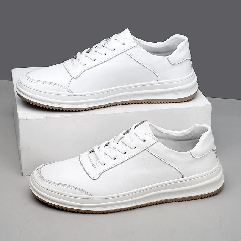 Summer Breathable Men Oxford Shoes Man Cowhide British Fashionable Simple Men's Casual Mens Shoes Shoes for Men