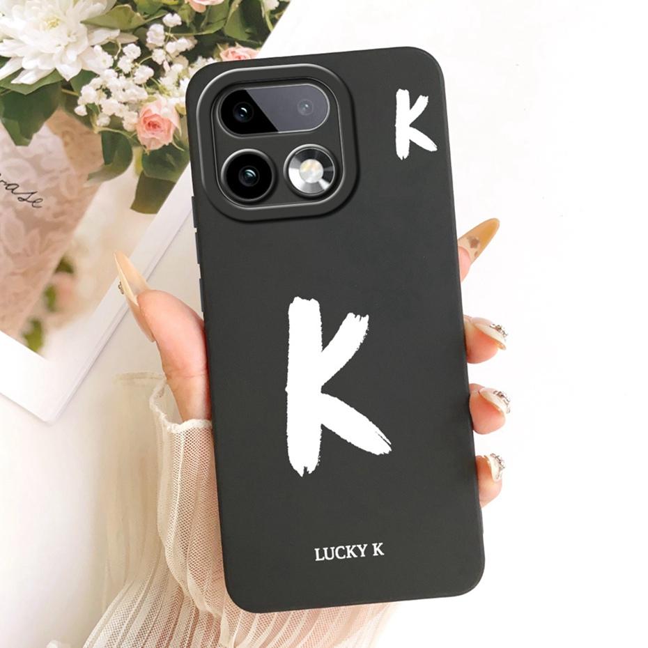 New Fashion Letter Phone Case For Realme 16 Pro Plus 5G Soft Silicone Cases For Realme 16 Pro+ 16Pro 5G Shockproof Cover Bumpers