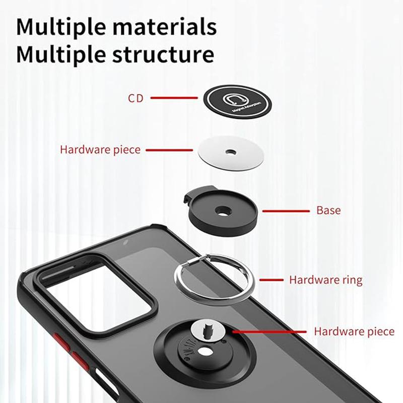 Shockproof Armor Case For Honor Magic 6 7 Pro Magnetic Stand Fold Ring Phone Holder Cases For Honor Magic 7 Lite X9C Matte Cover