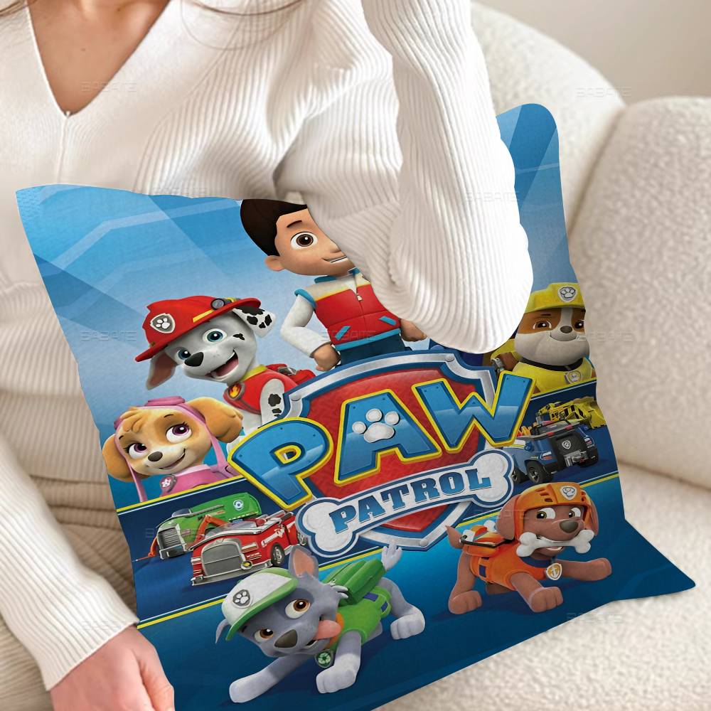 

Cute A-Paw B-PatrolS C-Dog Decorative Room Aesthetics Pillow Case Home Decor Bedroom Sofa Bed Couch Pillow Cover 45x45 30cmx30cm
