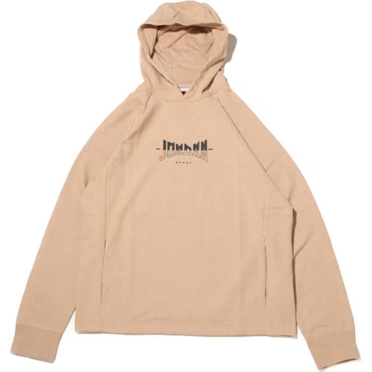 Jordan Loose-Fit Hoodie With Letter Print Long Sleeve FQ6809-201 S
