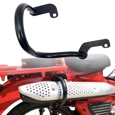 MORASTYLE CT125 Hunter Cub Crash Matte Black Exhaust Exterior Custom Motorcycle Frame Universal Fit Guards/Bars, Covers, Parts, Protection,