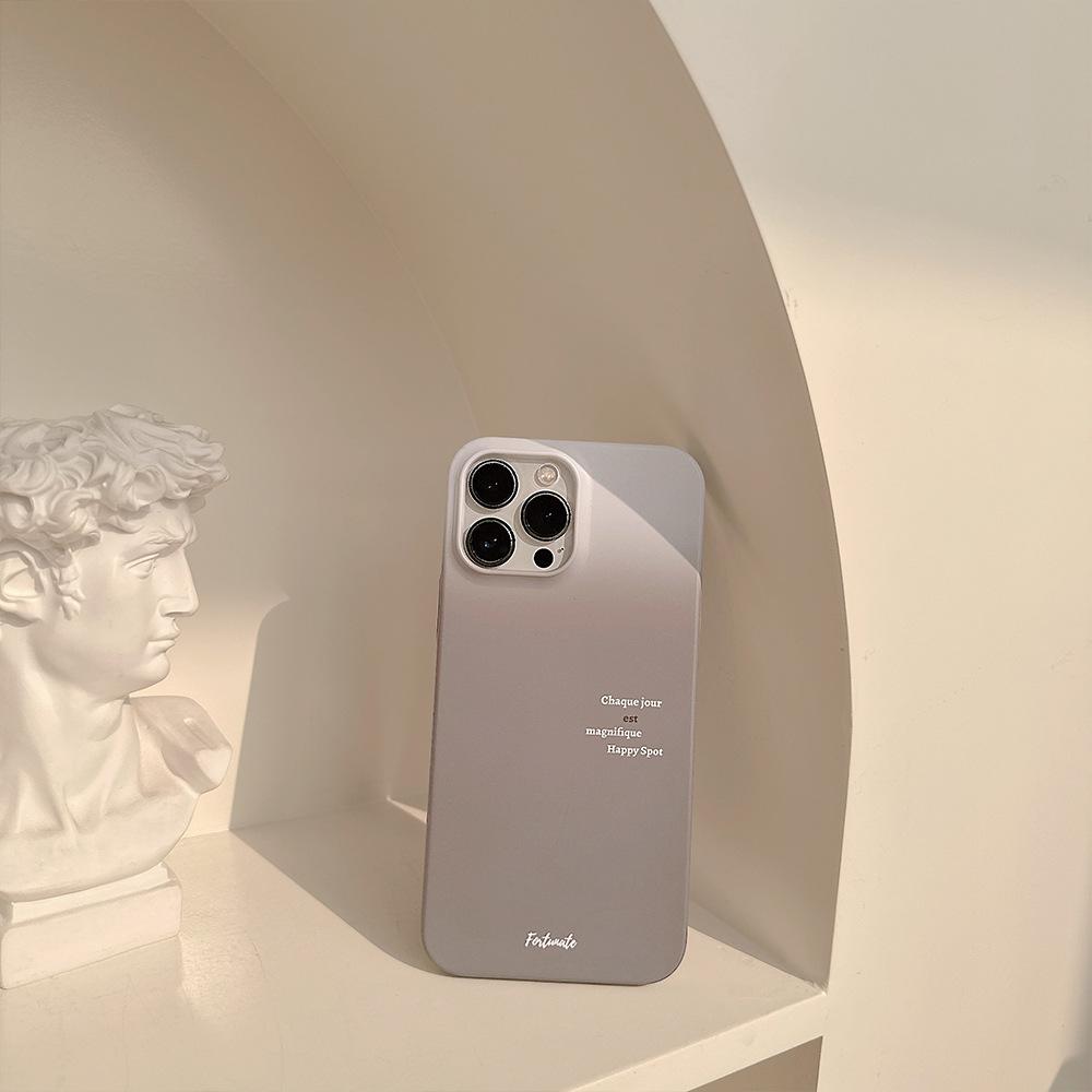 Gradient Matte Film Shell Iphone14 Phone Case 12 Apple Suitable for 13promax Couple 16 Simple