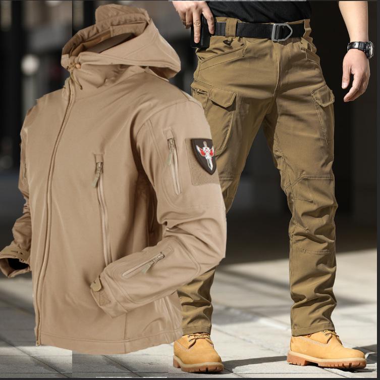 X7 Three-in-One Tactical Softshell Training Suit (Spring/Autumn)