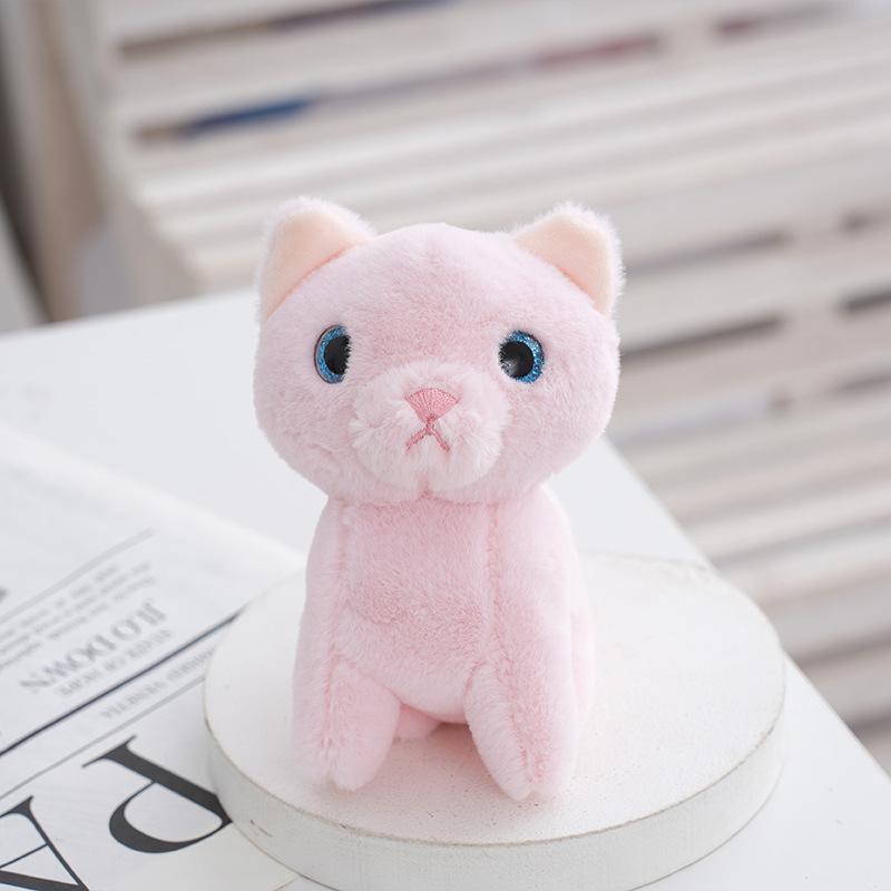 

Soft And Warm Cat Plush Toy Pp Cotton Filled Perfect For Birthdays And Special Occasions рожевий