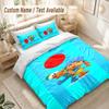 Set Biancheria da Letto Cartone Animato Pocoyó, 1 Copripiumino & 2 Federe Morbido Confortevole Camera da Letto Tessile per la Casa Decorazione
