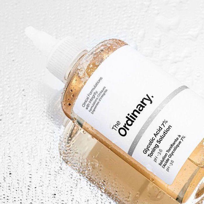 Lotion Tonifiante - The Ordinary - Solution 7% Acide Glycolique - 240 Ml - Exfoliante - Sans Alcool