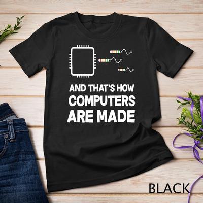 Engenharia da Computação Engraçado Geek Engenheiro Software Presente Camiseta Camiseta Unissex