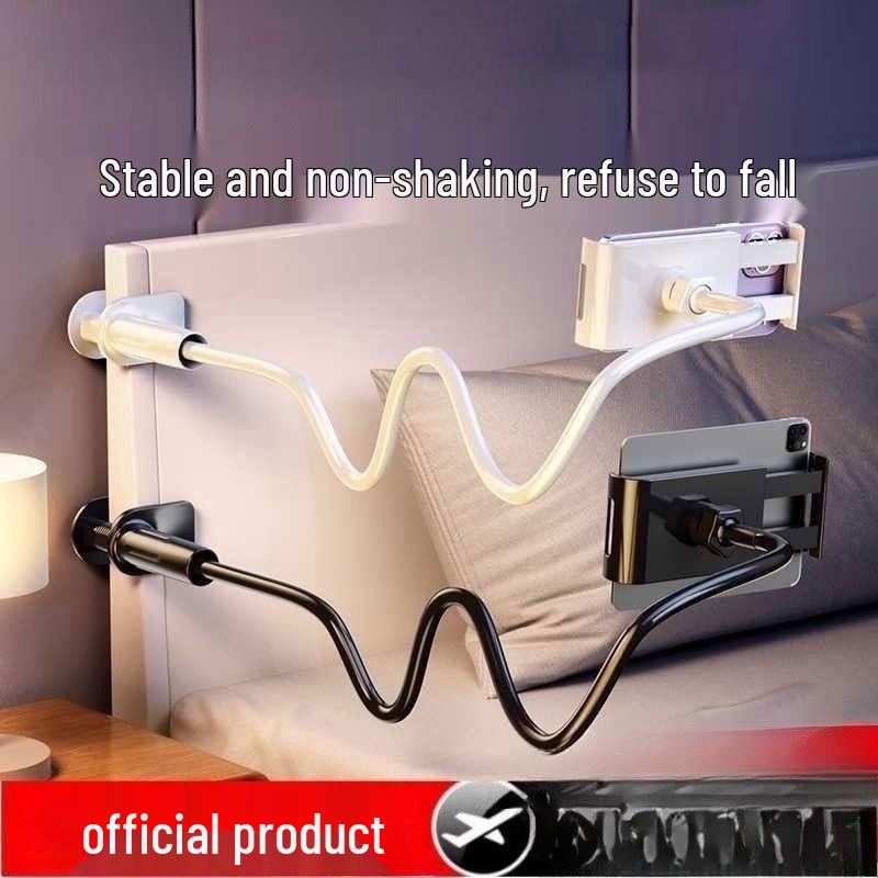 Adjustable Bedside Phone Holder for Hands-Free Viewing