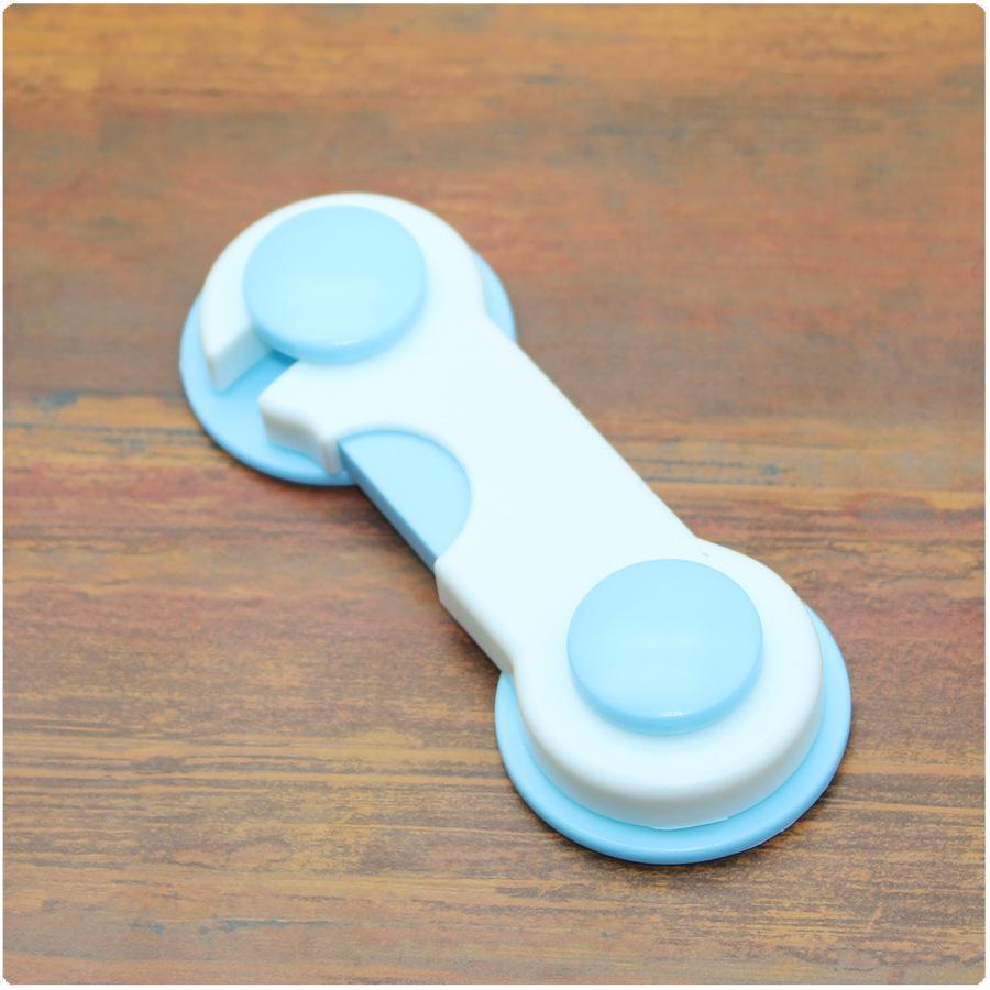 1pc Plastic Cabinet Lock Child Safety Baby Protection From Children Safe Locks for Refrigerators Baby Security Drawer Latches