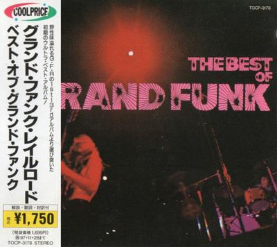 CD GRAND FUNK RAILROAD  Best Of Grand Funk TOCP3178 CAPITOL 1995 Japan ObiRock Used