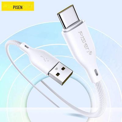 Кабель швидкої зарядки PISEN 100W Type-C для Huawei, Xiaomi, OPPO - 6A Універсальна сумісність.