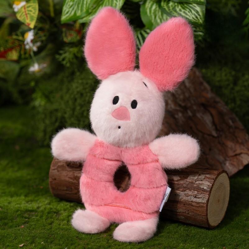 Winnie The Pooh Plush Chew Toy With Squeaker For Small Dogs And Puppies