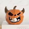 Nordic Ins Style Halloween Pumpkin Skull Ghost Face Ornament Resin Crafts Holiday Party Props Decorations Home Decoration