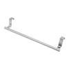 Stainless Steel Door Hooks: Towel & Storage Rack, Wall-Mounted & Punch-Free for Kitchen/Bathroom