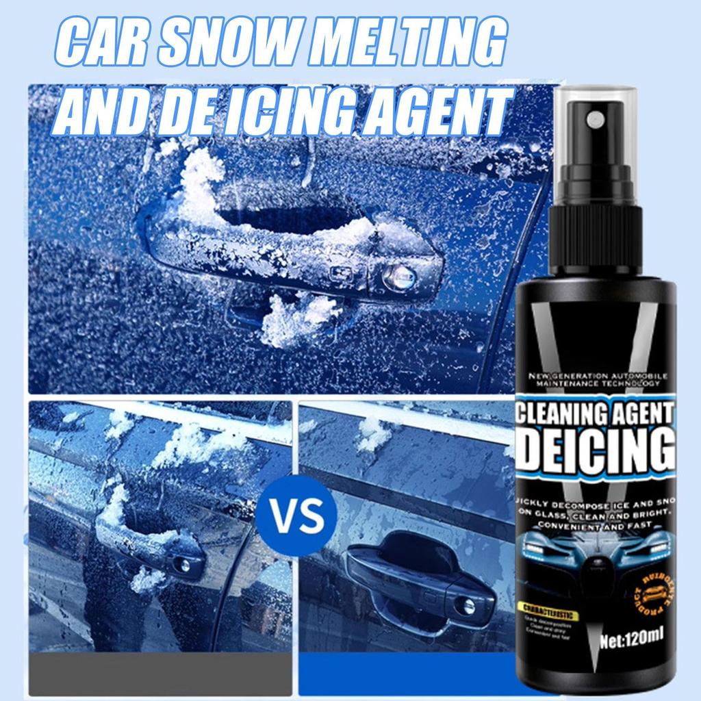 Car Ice Prevention , Windshield Ice Melt - Rapid Ice Melt Agent,