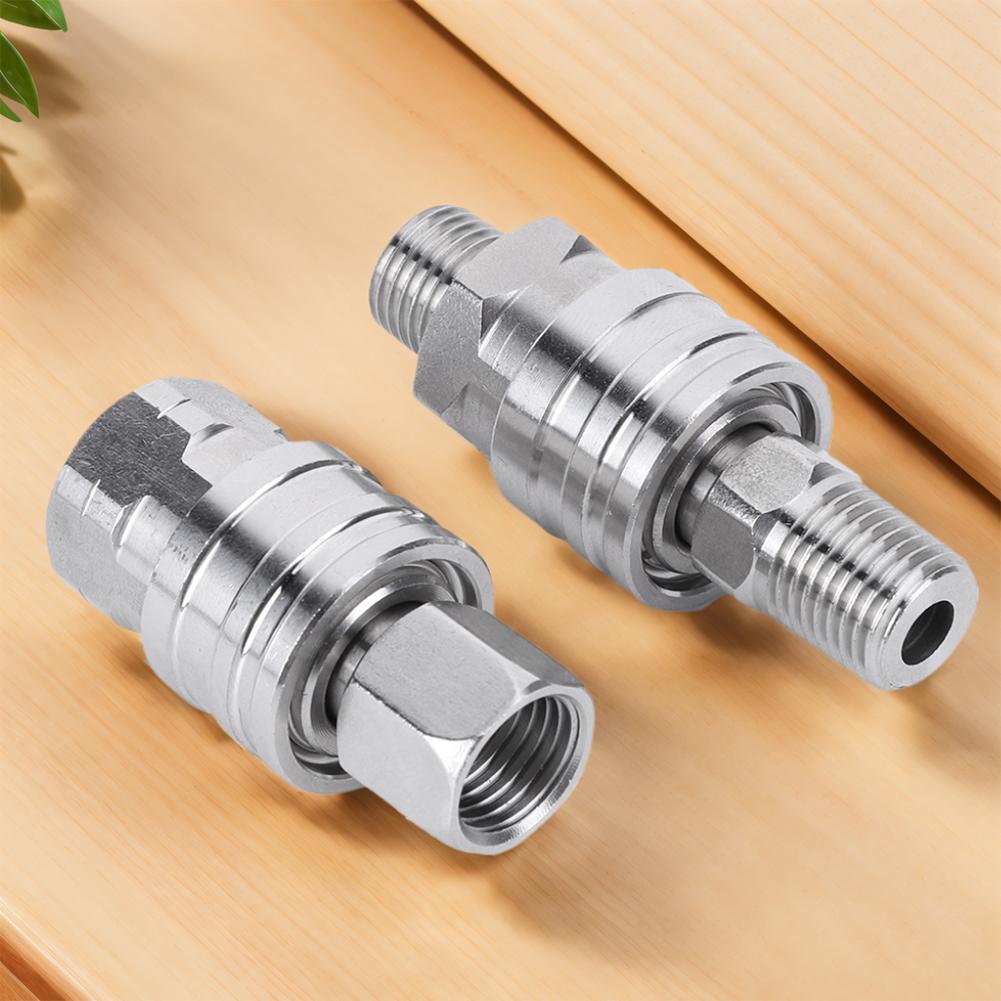 4Pcs Pressure Washer Adapter Internal External Thread Pipe Hose Adapter High Pressure Washer Adapter Set Pressure Washer Coupler