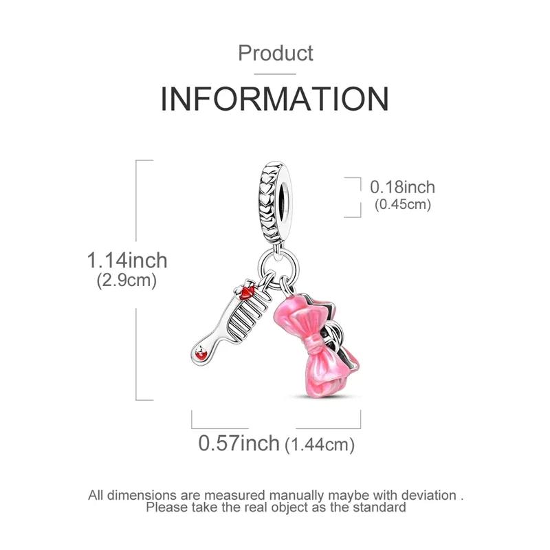 Charms Plata De Ley Sunflower Travel Balloon Devil Eyes Dragonfly Butterfly Charm Fit Original Fits Women Jewelry Charms