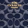 Coach 22 Classic Print Denim Shoulder Bag Small Women Shoulder Bag Blue CAA74-IMXIA
