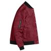 Men's Jacket with Stand Collar Long Sleeve Button Front Color Casual Cardigan Coat