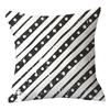 Simple New Square Geometric Plush Pillowcase Home Fabric Sofa Pillow Cushion Cover