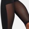 Nike Pro 365 Letter Print Pocket Design Mid Rise Leggings Women Leggings Black FB5033-011