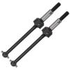 2 Stück Stahl CVD Antriebswelle Getriebewelle für 3Racing Sakura XIS NU 110 RC-Auto