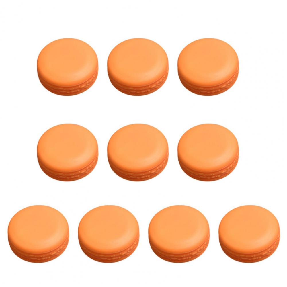 

10 шт./Лот 10 г Мини Пустые Баночки Косметика Макияж Внутренняя Крышка Крем для Лица Бальзам для Губ Контейнер Мои Многоразовые Бутылочки Оптом оранжевый