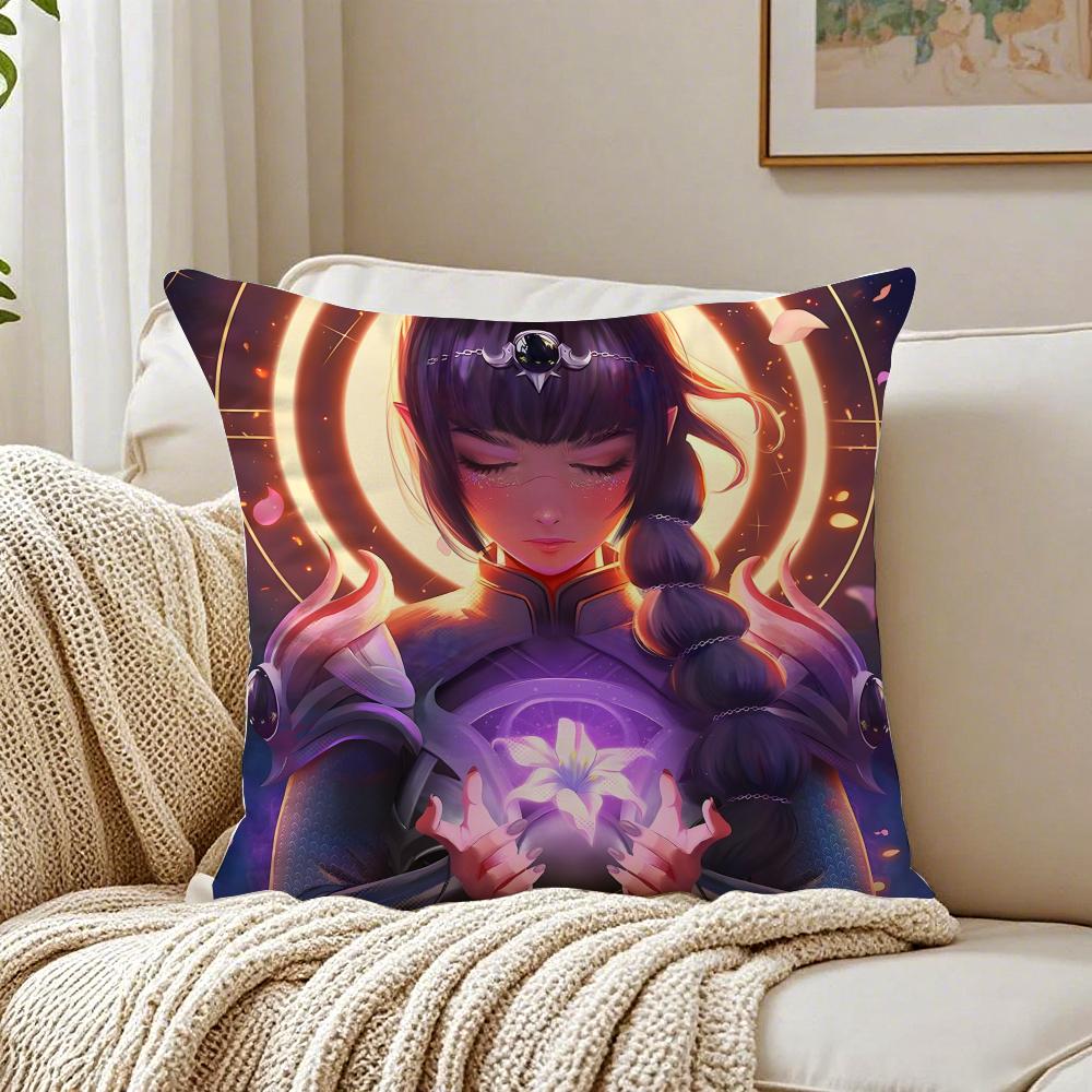 BBaldurs Gate Pillow Game Peripheral Cushion Cover Pillowcase Antidustmite living Room Sofa Decor Cushion Room