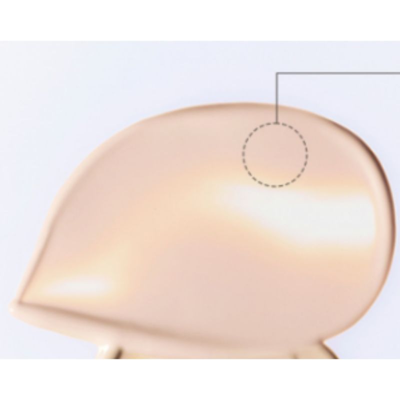 MISSHA Layering Fit Fine Phyto Mucin Serum Cushion Mini SPF50+ PA++++ Hydrating Glow Cushion Foundation Travel Size 5g #21 Cocoon