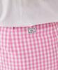 Ronron Torchon Lace Check Mini Skirt Pink