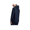 Anta Logo Print Zip-Up Hooded Windbreaker Jacket Men outerwear Blue 952237605-2