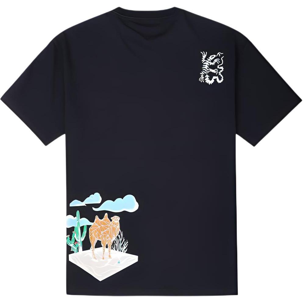 Converse Desert Graphic Tee Asia Sizing 'Black' Men's 10024871-A02