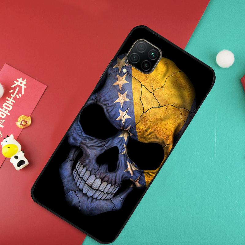 Bosnia and Herzegovina Flag For Huawei Nova 9 10 SE 11 Pro 7i 8i 11i 12i Y73 Y72 Y61 Y91 Y90 Y70 Y60 P30 P40 Lite Case