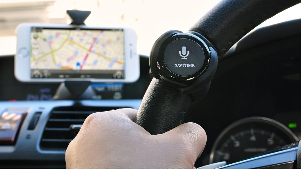 NAVITIME Car Navigation Remote Control for Car Navigation Time Bluetooth Handle CNR-01Bds