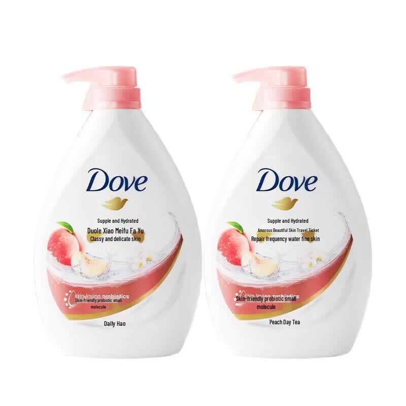 Dove Увлажняющий гель для душа (2 x 850 г)