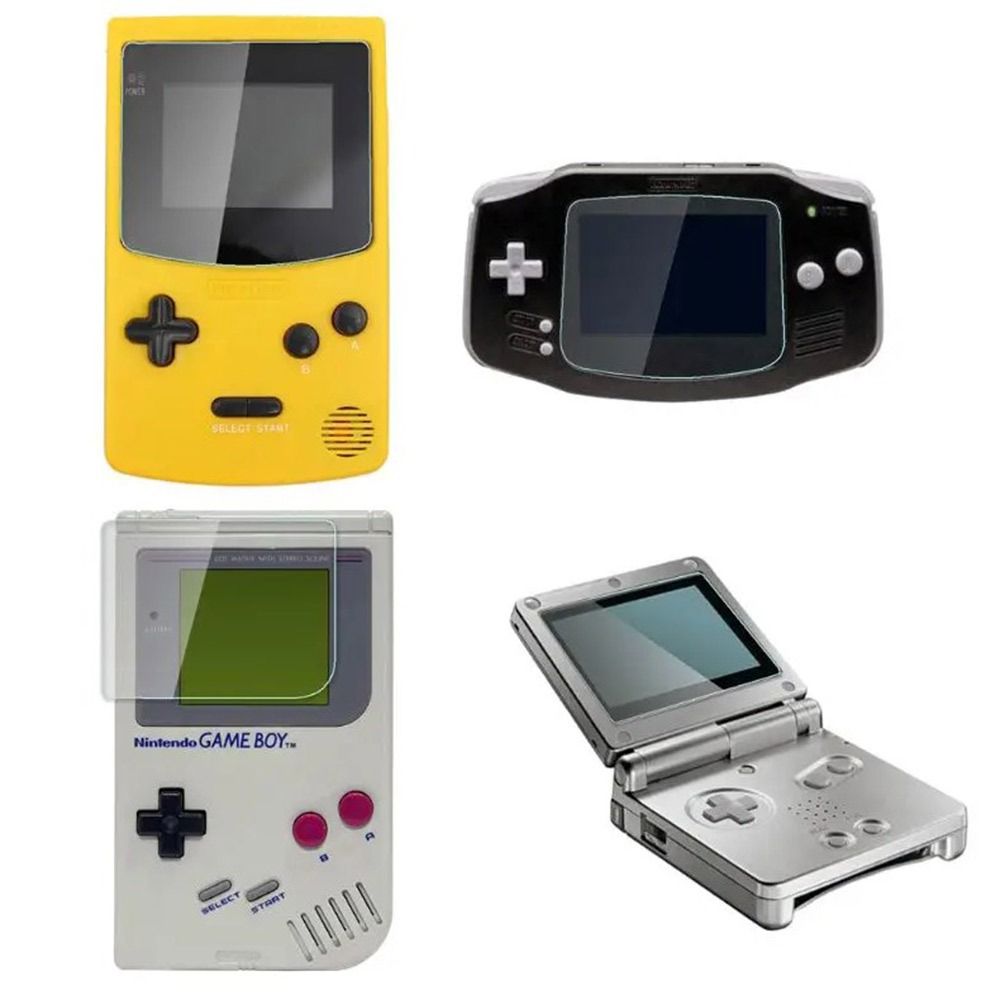 Durable Screen Protector Anti-Fingerprint Protection Film for Gameboy/GB/GBA/GBC/GBP/GBA SP
