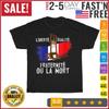 Womens French Revolution Liberty Equality Fraternity Bastille Day T Shirt Unisex